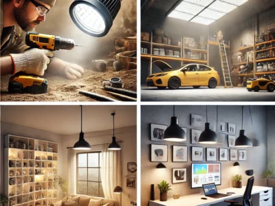 Functionele LED verlichting biedt energiebesparing, duurzaamheid en veelzijdige toepassingen zoals werklampen, garage en kantoorverlichting